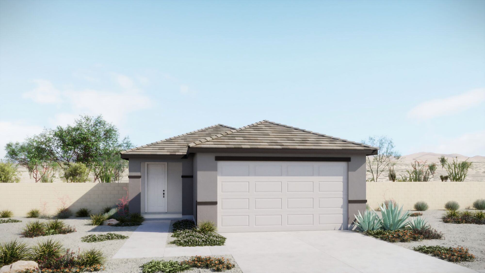 Blackhawk Bisque Prairie Elevation Rendering