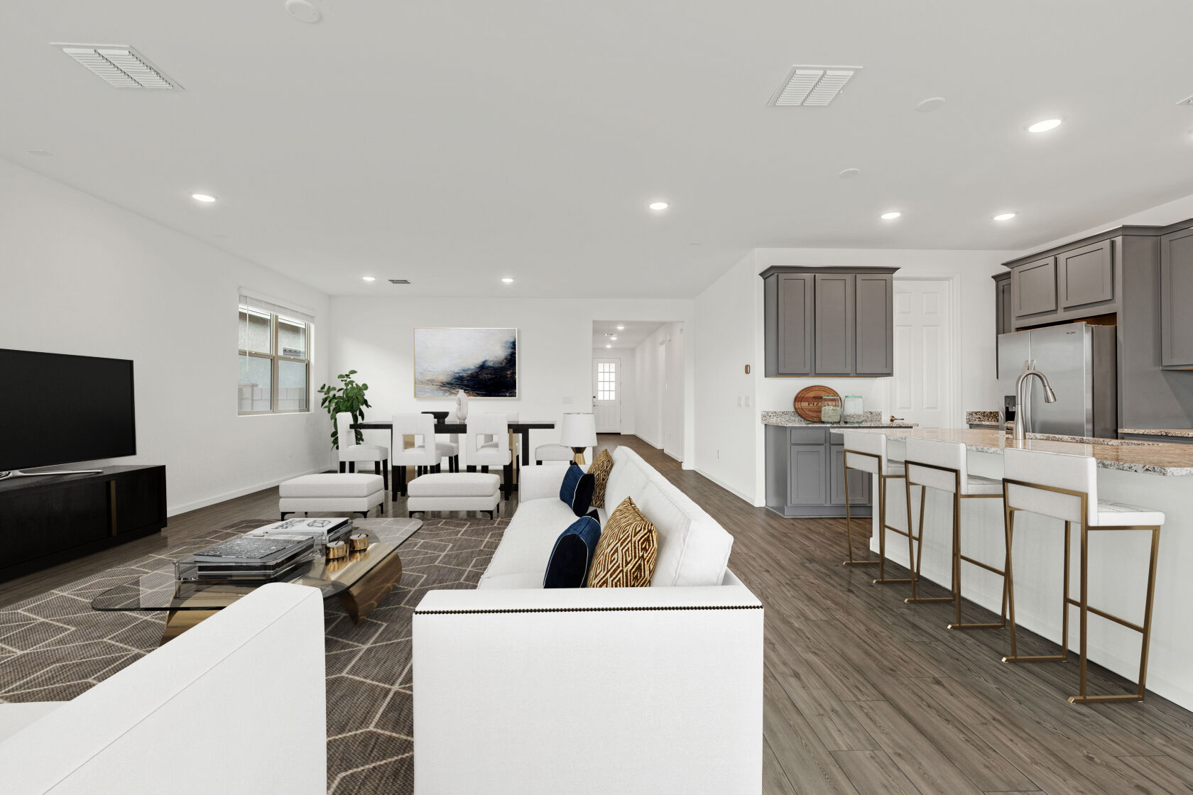 Greatroom - Virtually Staged
