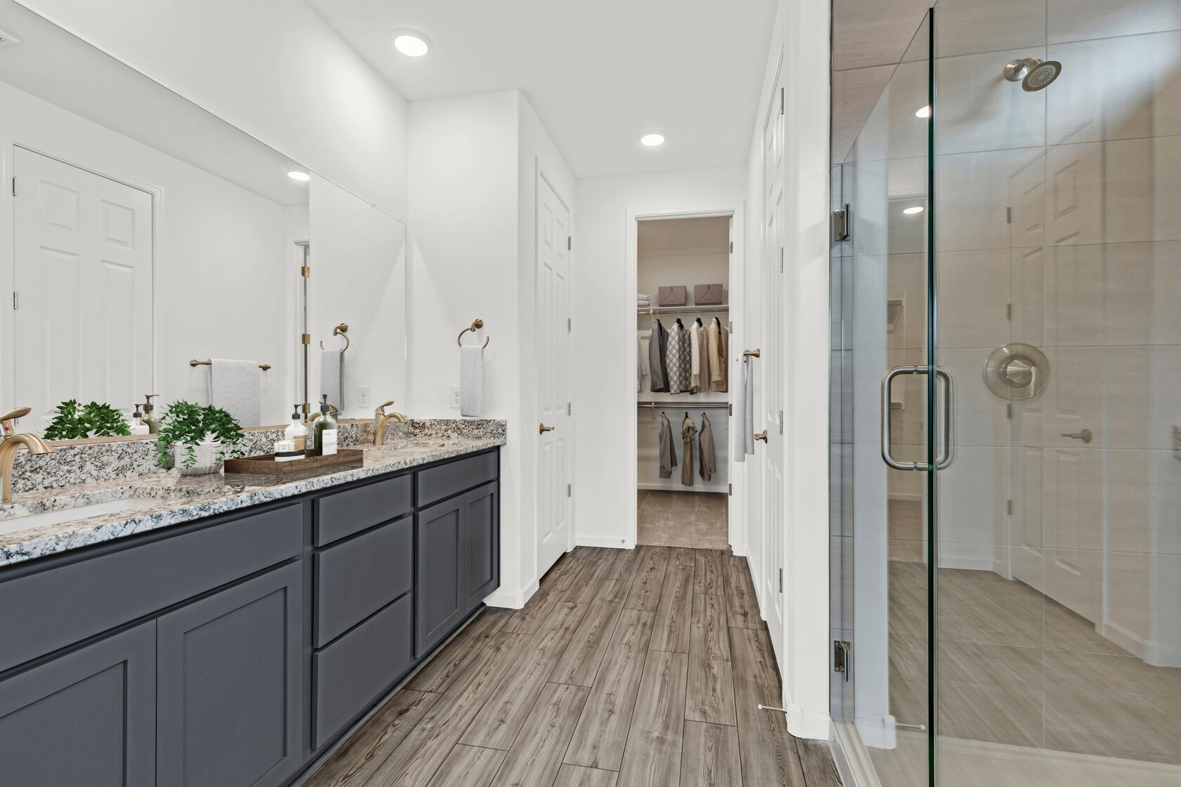 Owner's Bath - Virtually Staged