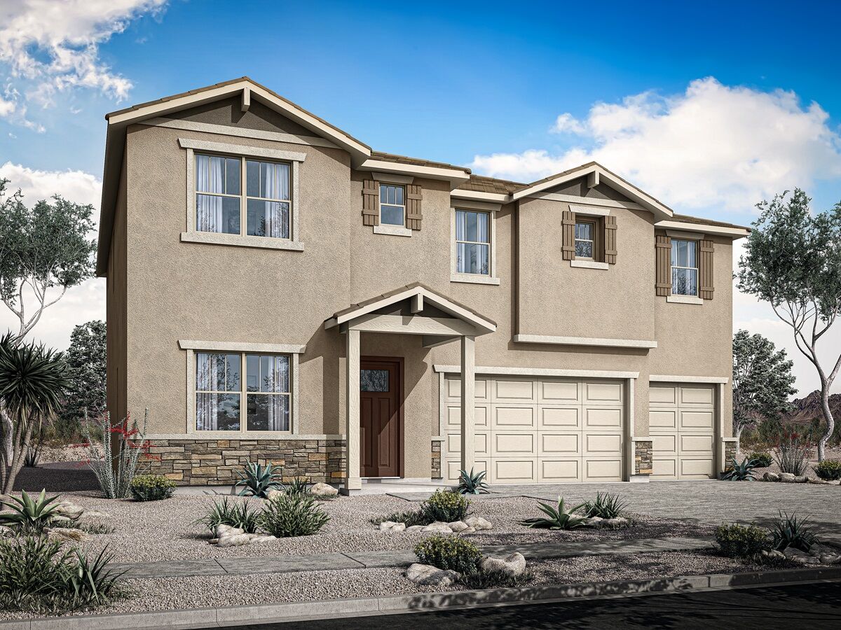 PHX Landmarke Redwood Ranch Elevation Rendering
