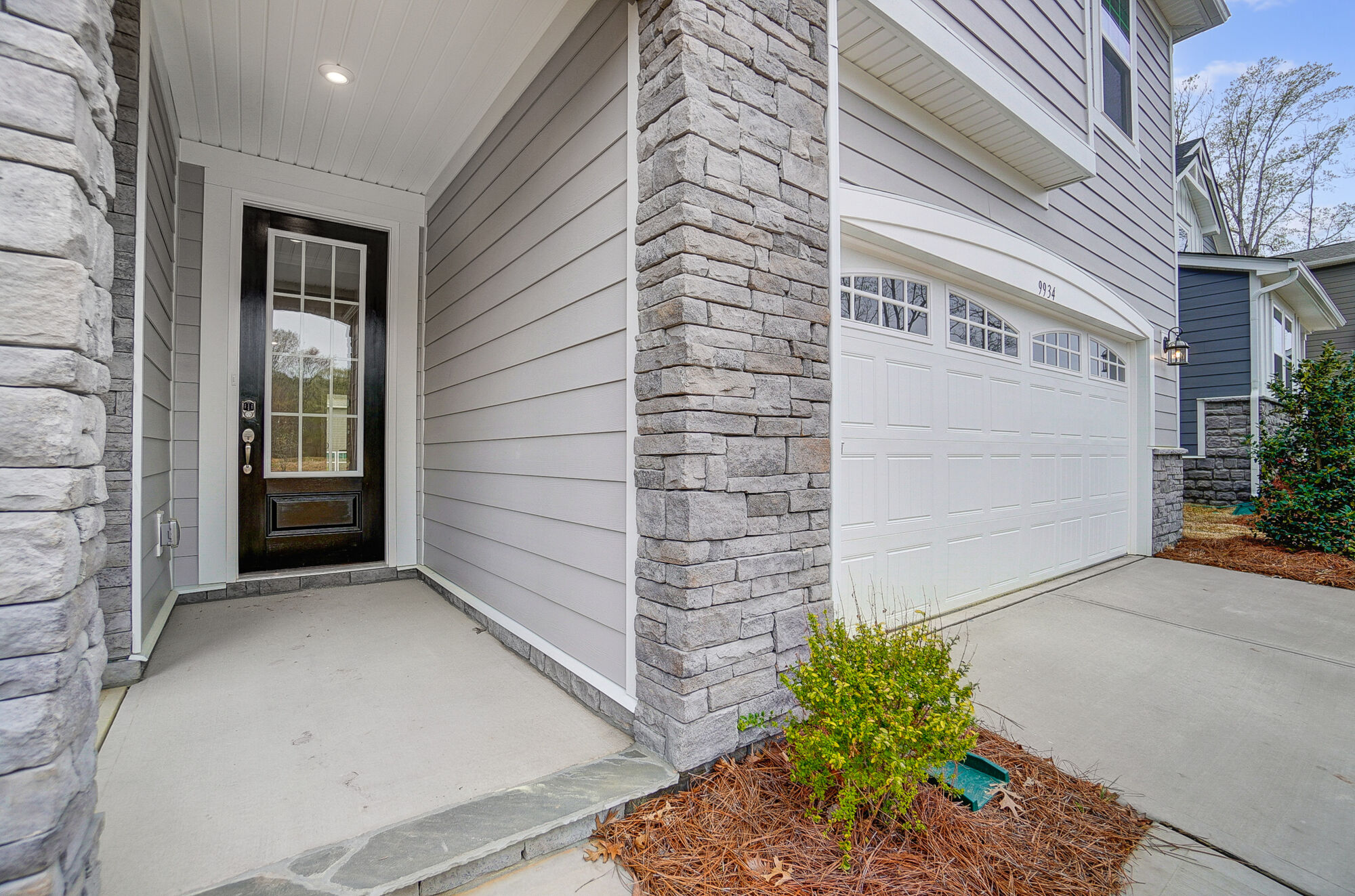 Front porch and entry