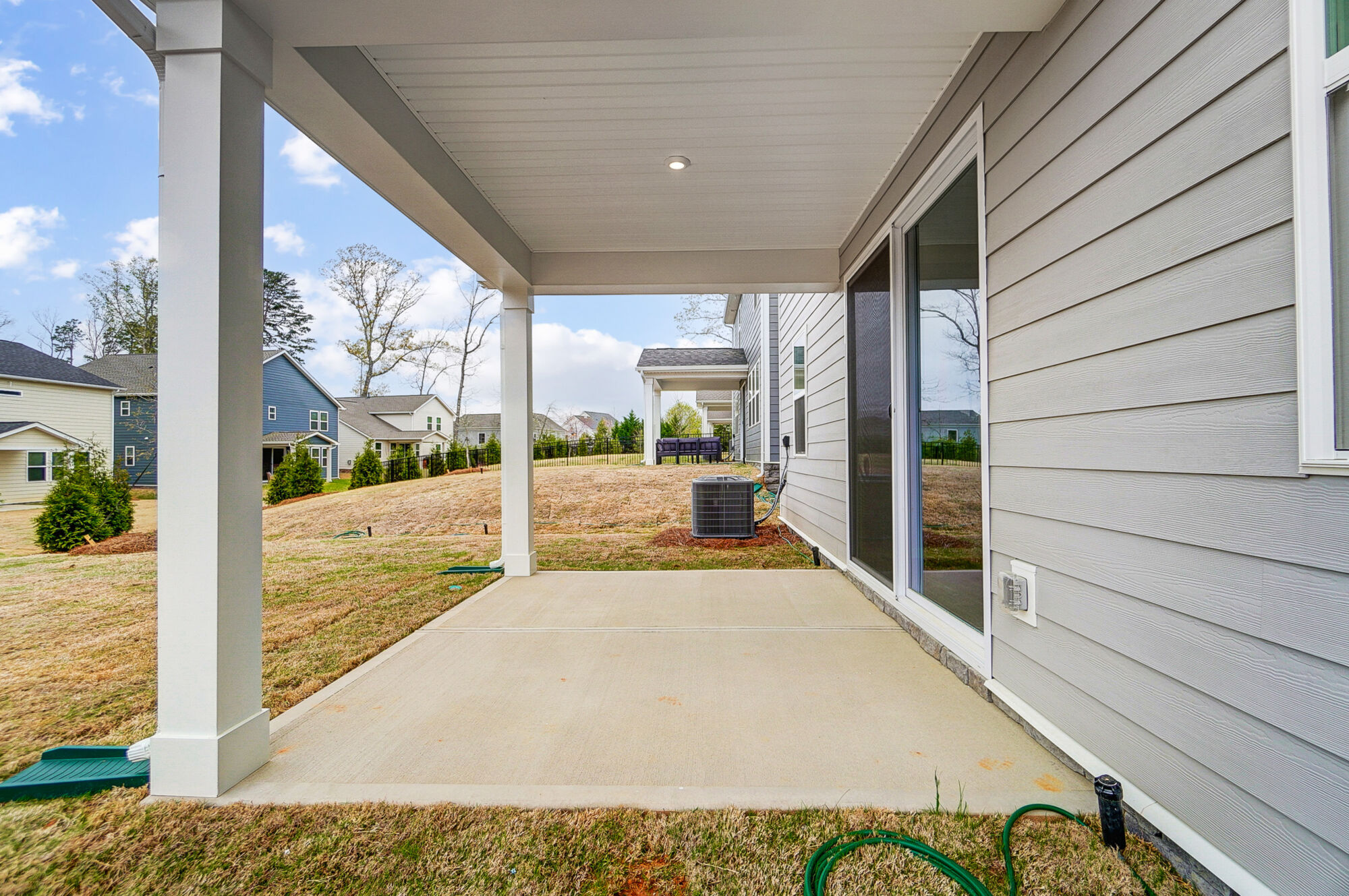 Covered veranda