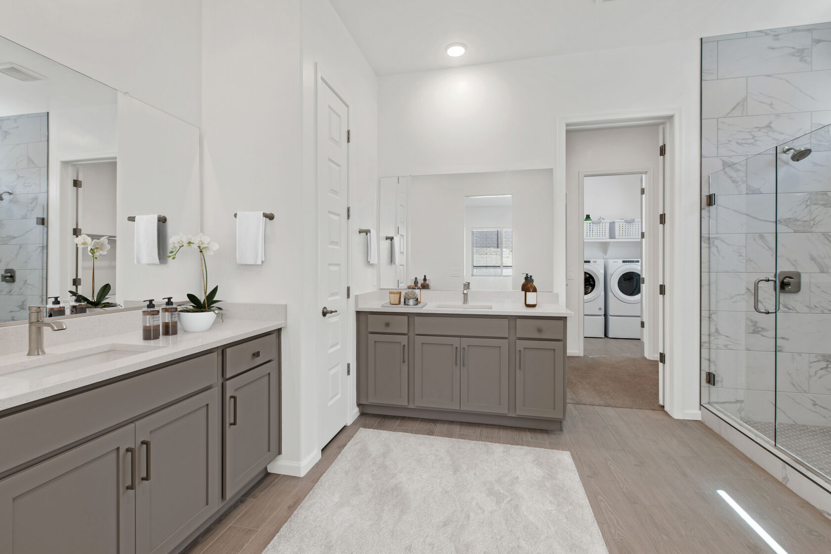 Owner's Bath - Virtually Staged