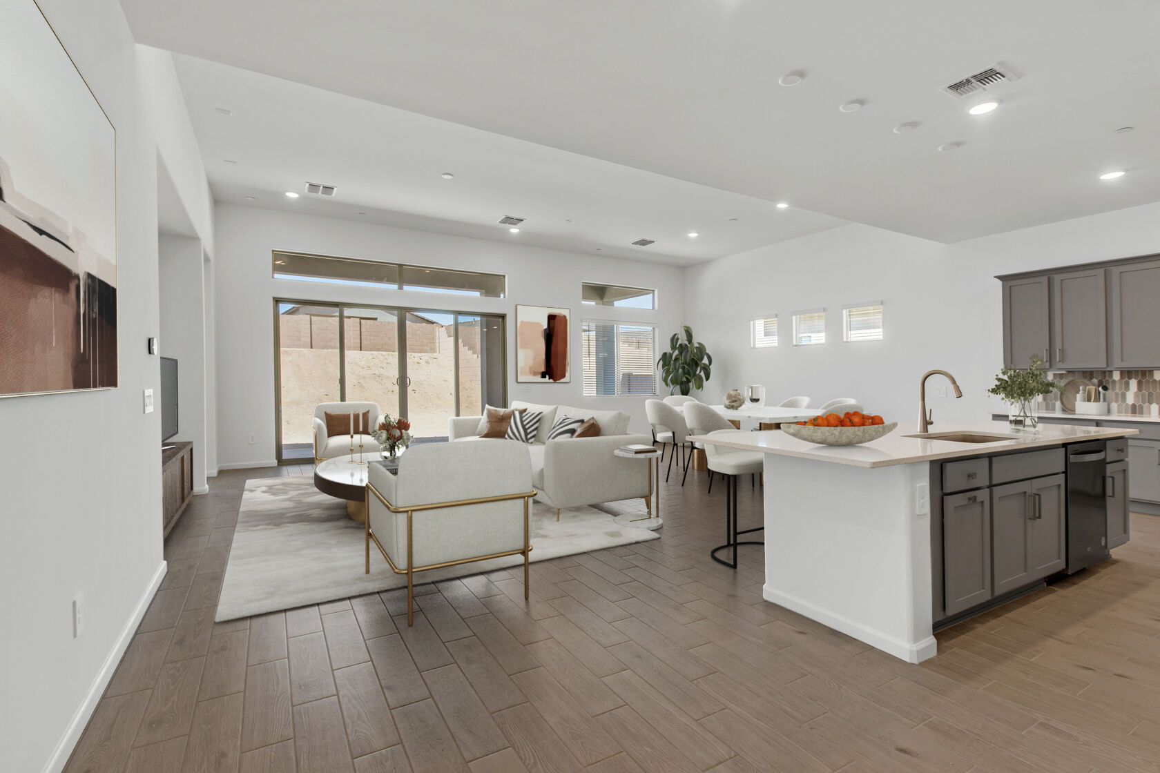 Greatroom - Virtually Staged