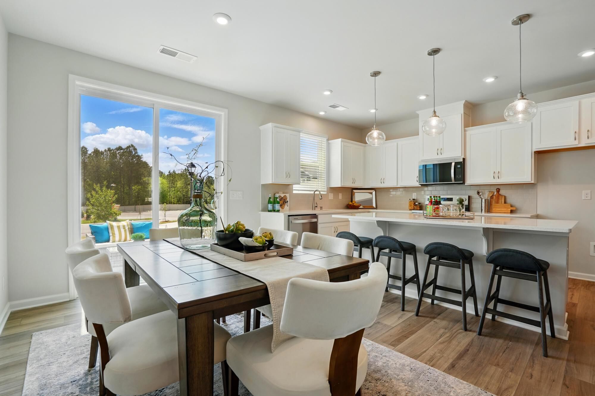 Breakfast area