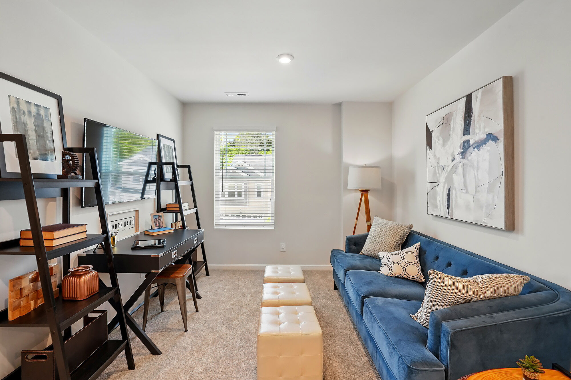 Upstairs loft area