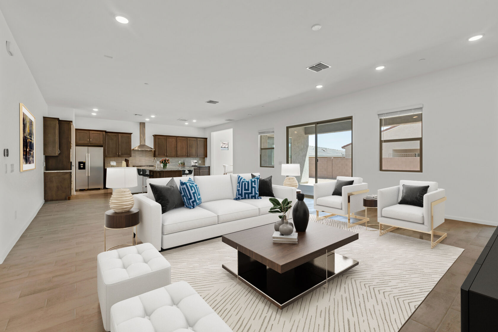 Greatroom - Virtually Staged