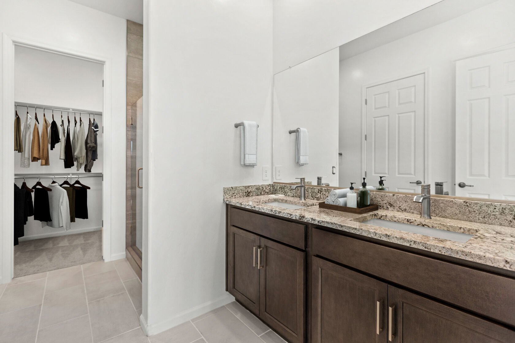 Owner's Bath - Virtually Staged