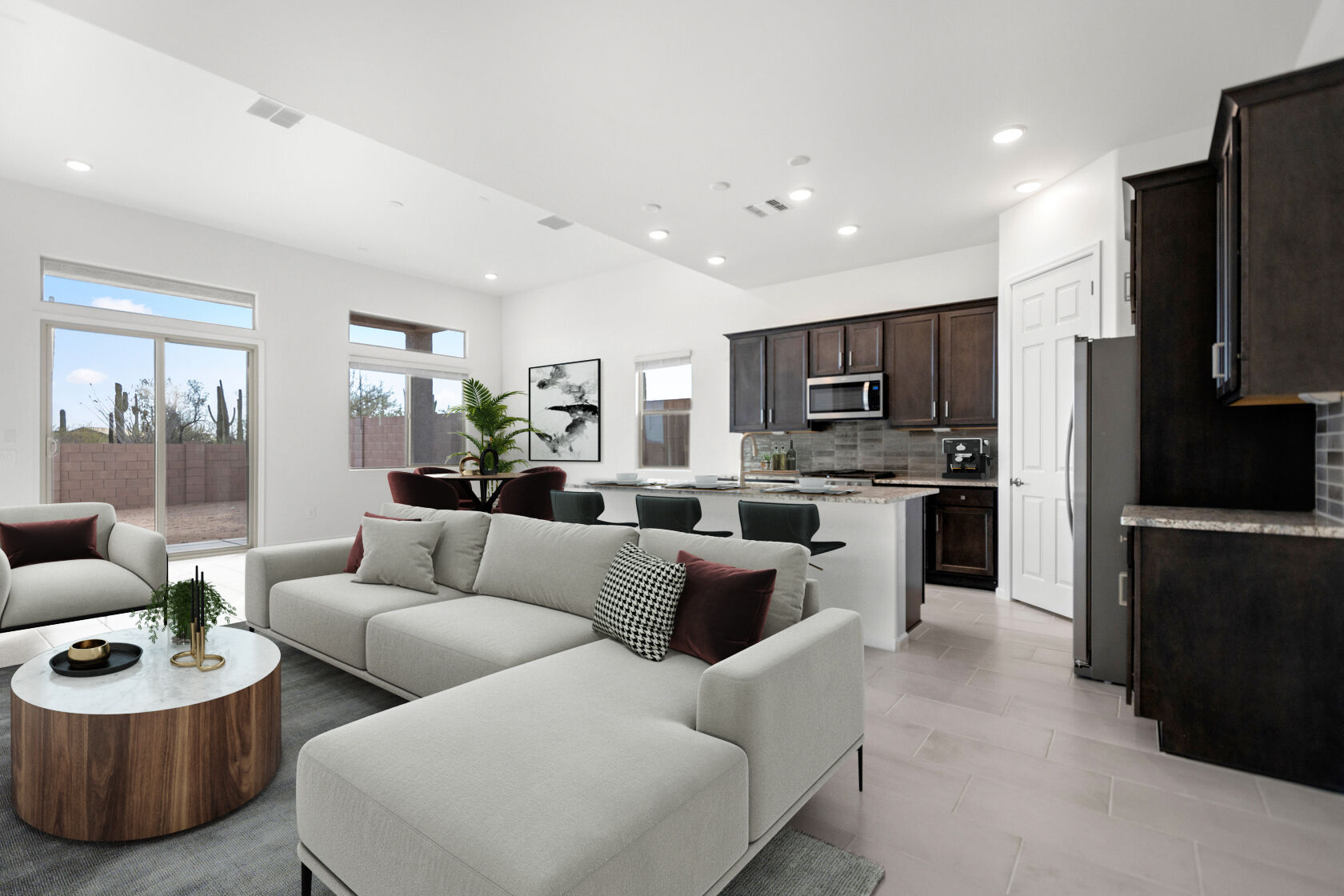 Greatroom - Virtually Staged