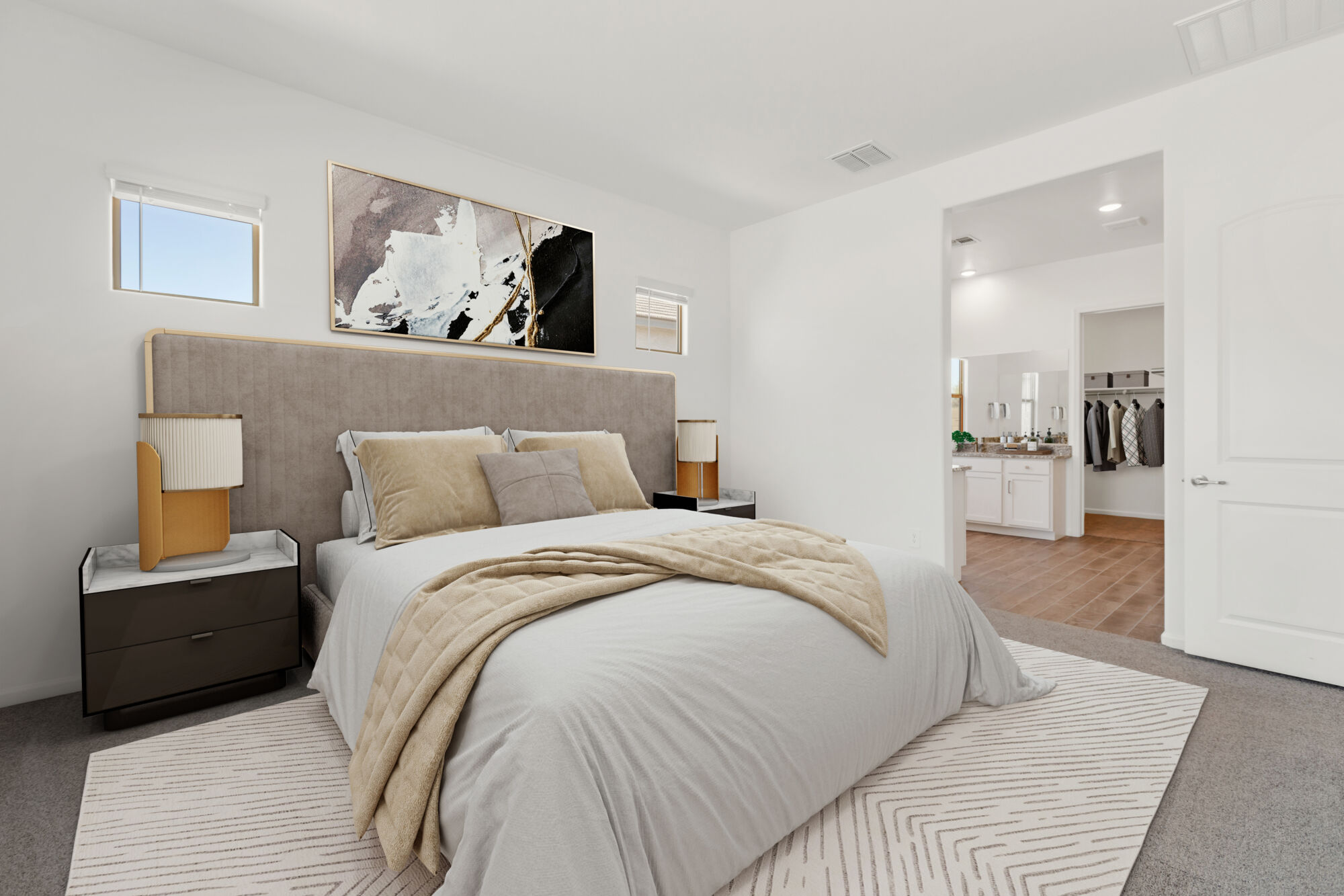 Owner Suite - Virtually Staged