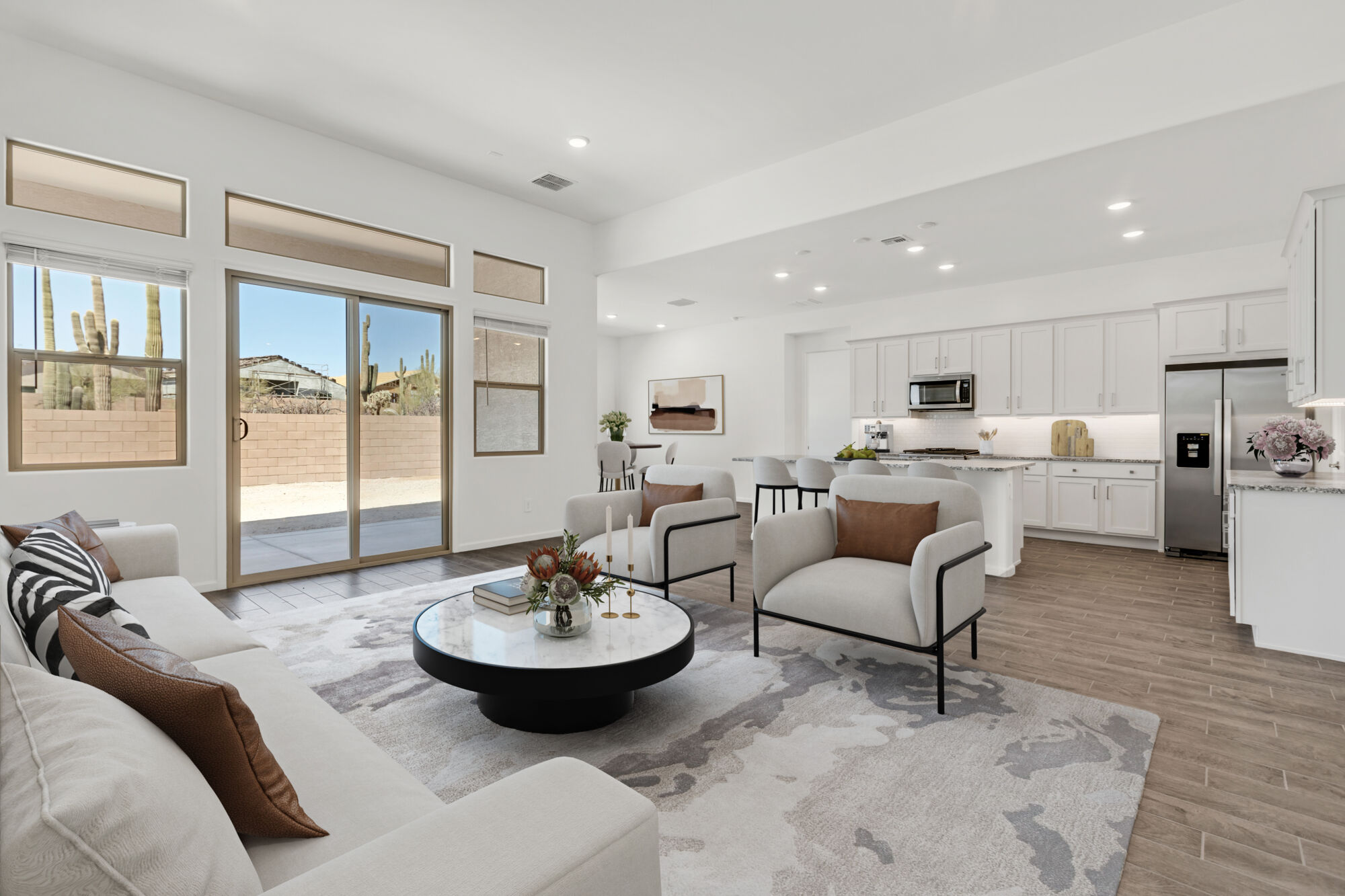 Greatroom - Virtually Staged