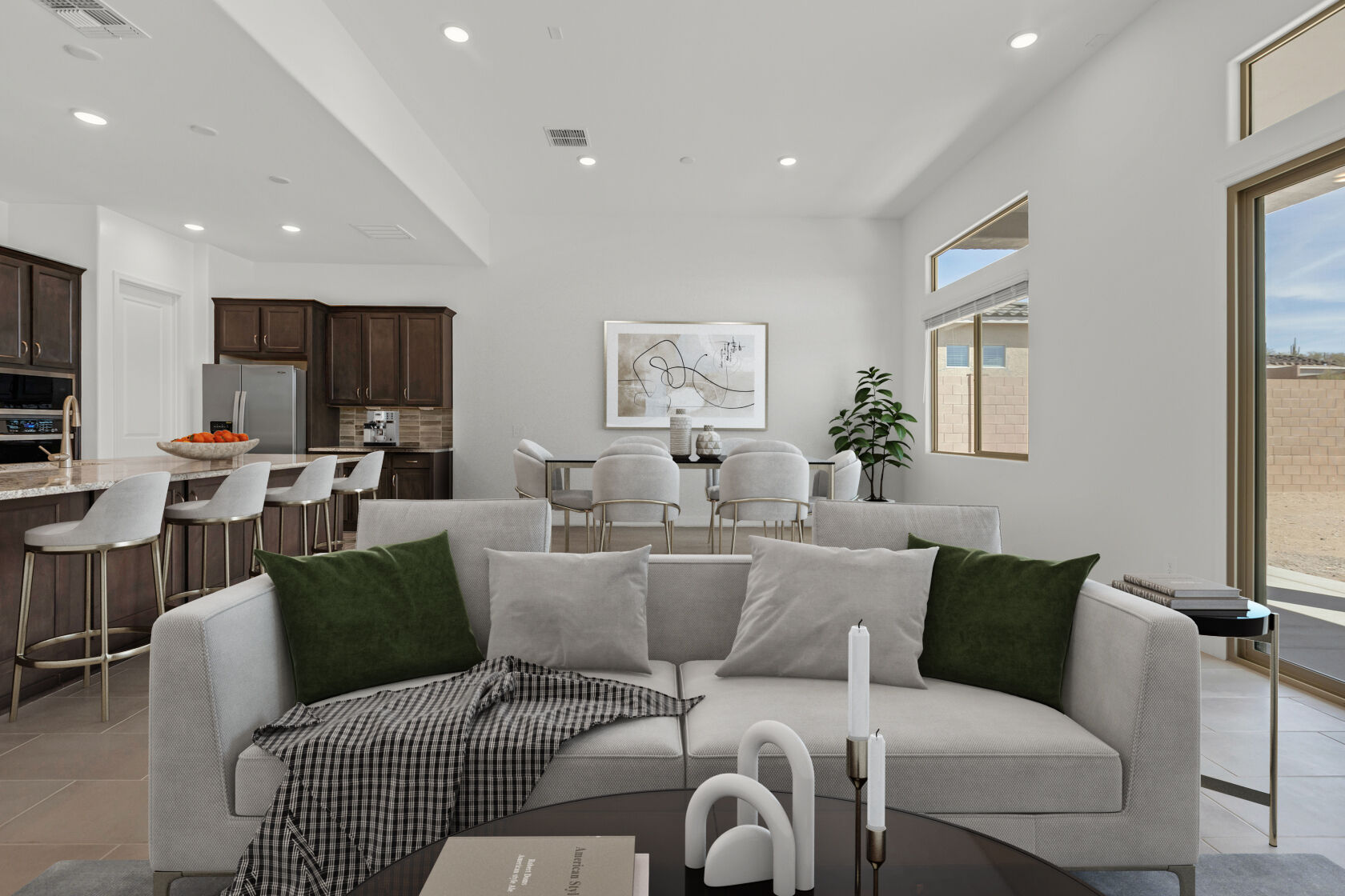 Greatroom - Virtually Staged