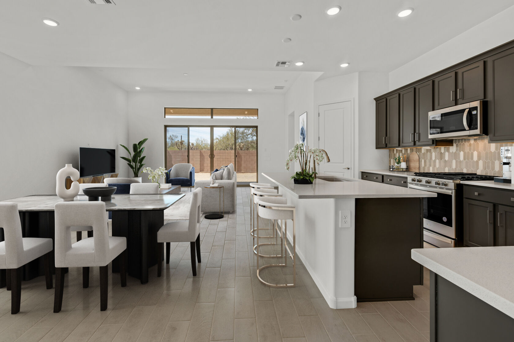 Greatroom - Virtually Staged