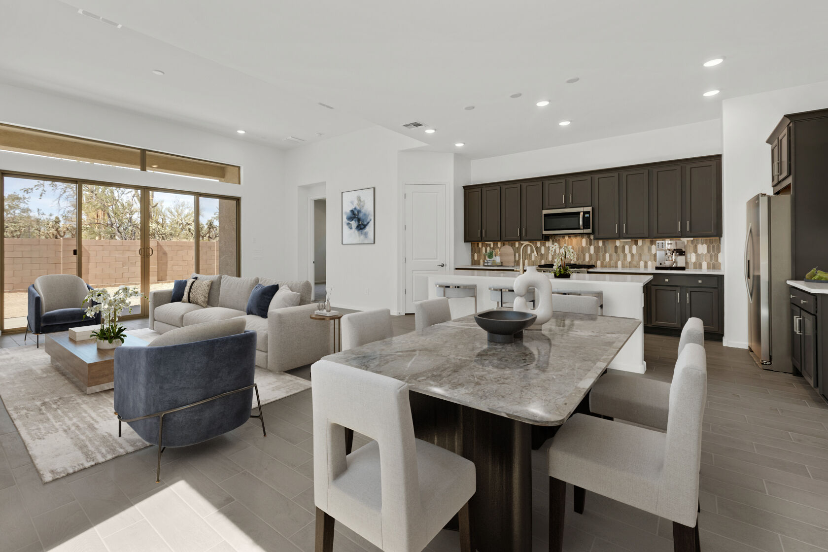 Greatroom - Virtually Staged