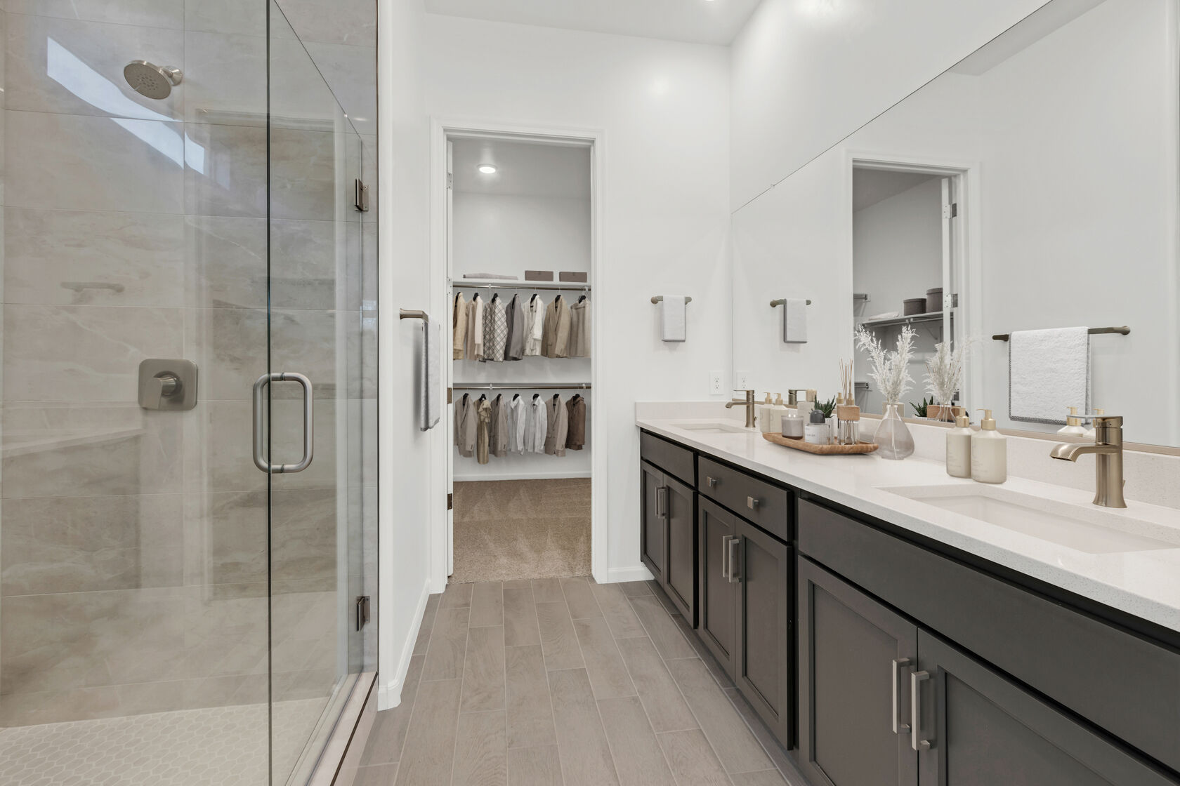 Owner's Bath - Virtually Staged