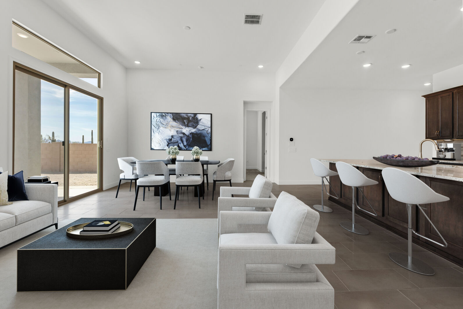 Greatroom - Virtually Staged