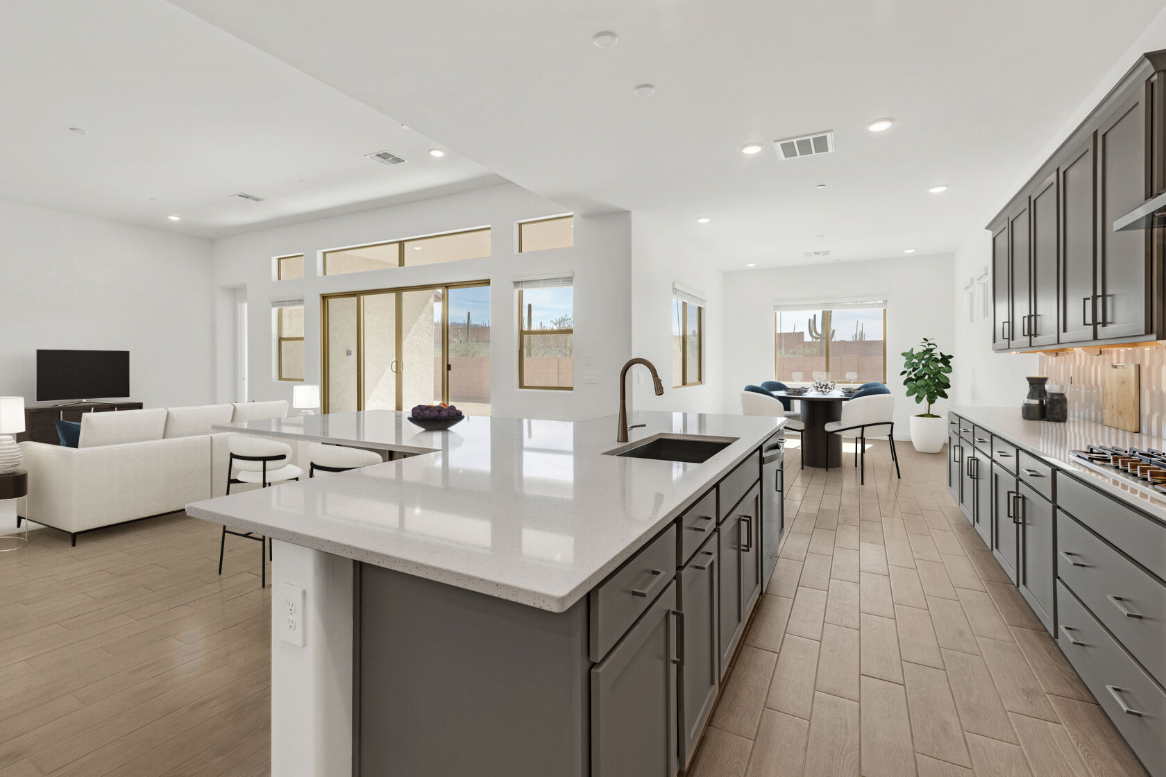 Kitchen - Virtually Staged