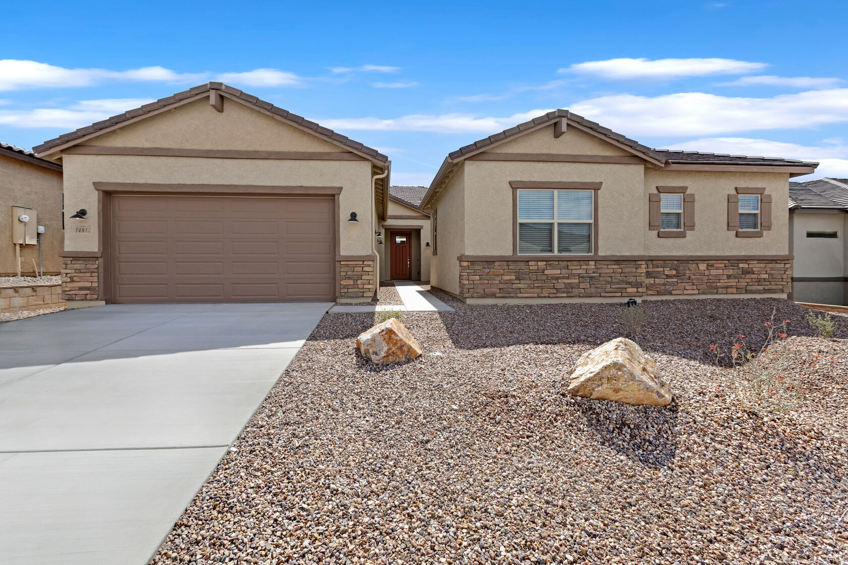 Mint plan with Ranch elevation