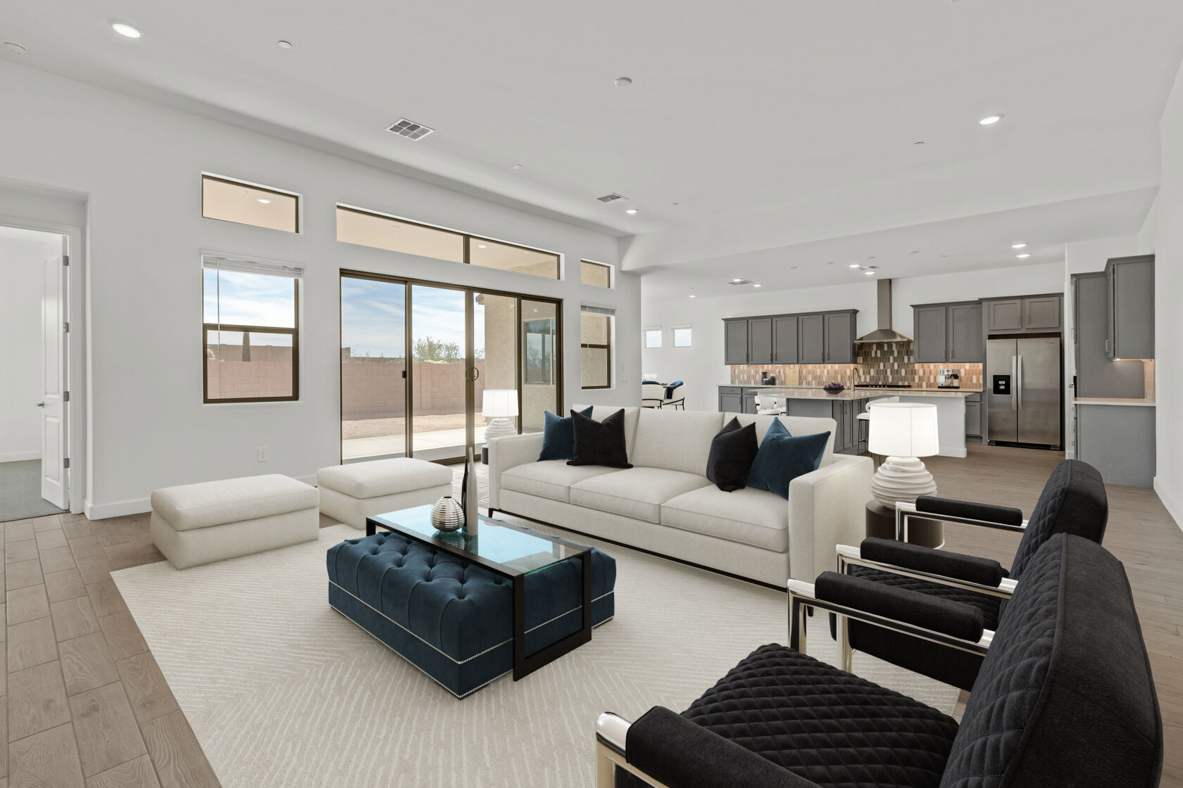 Greatroom - Virtually Staged
