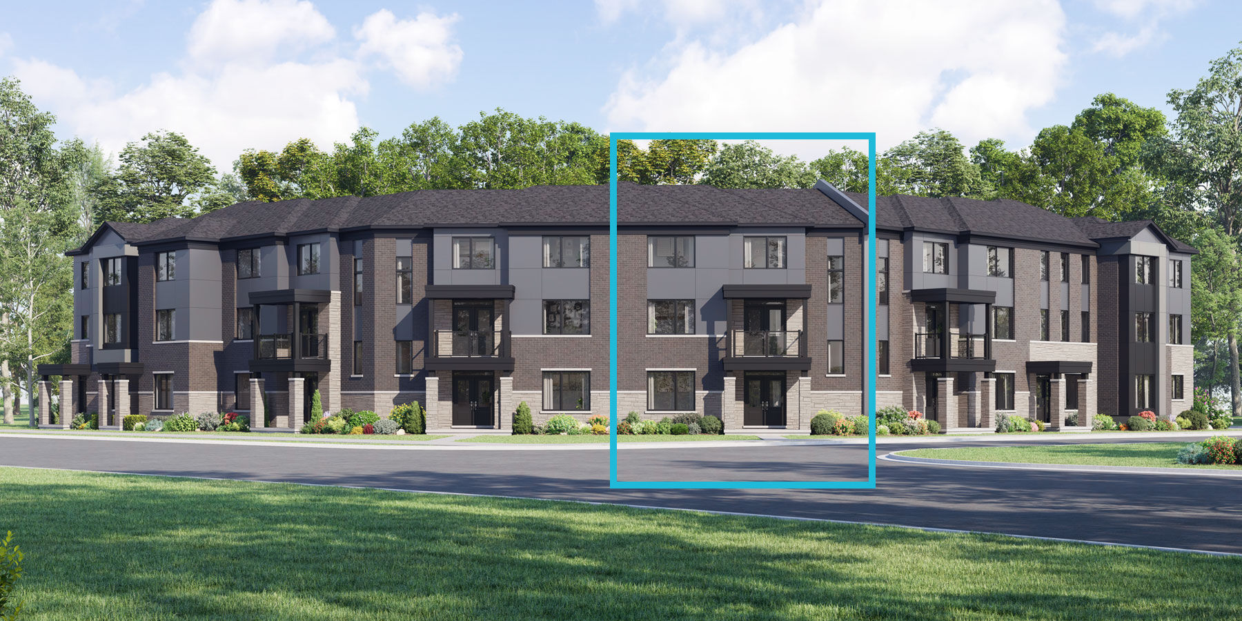  Town Homes with window
