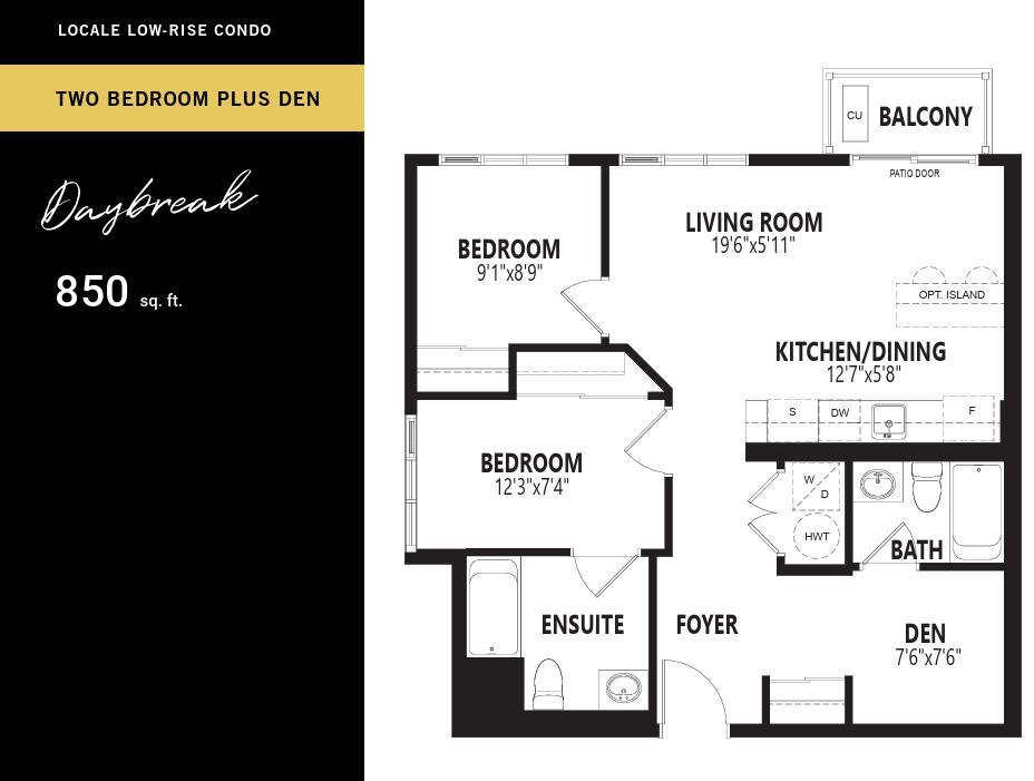 Locale Daybreak Floorplan