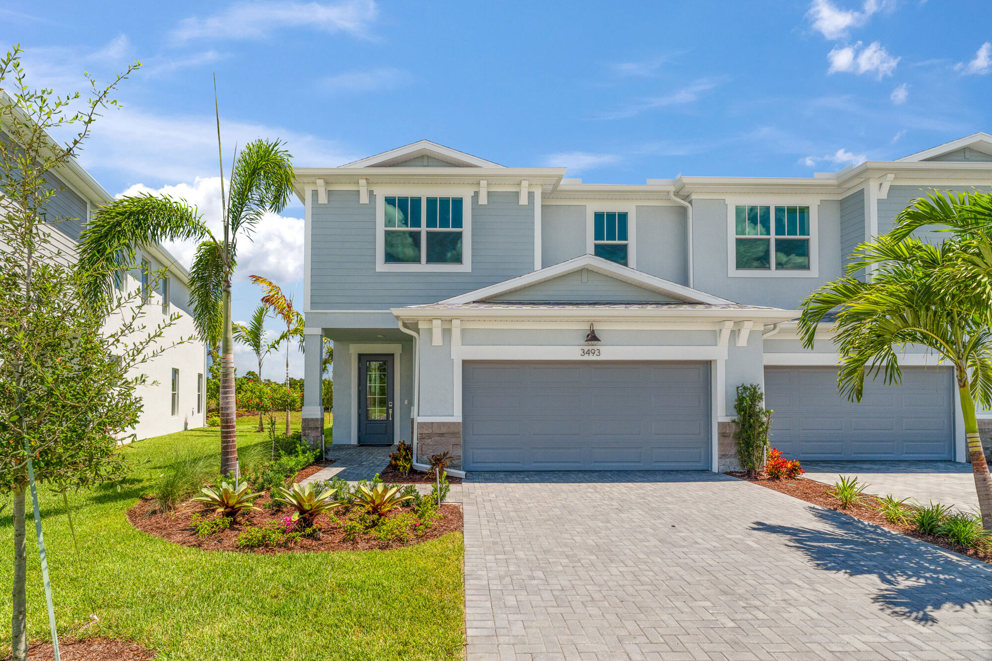  Elevation Front with garage