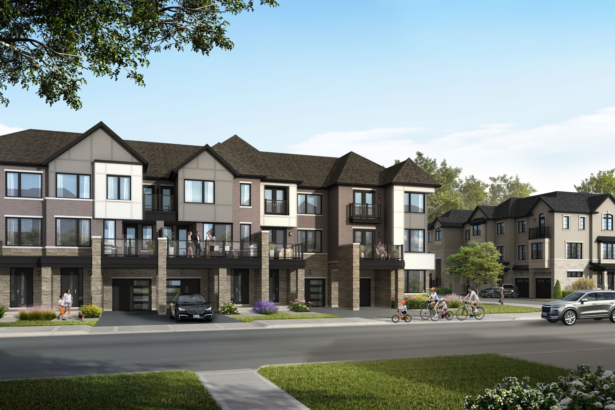  Town Homes with window
