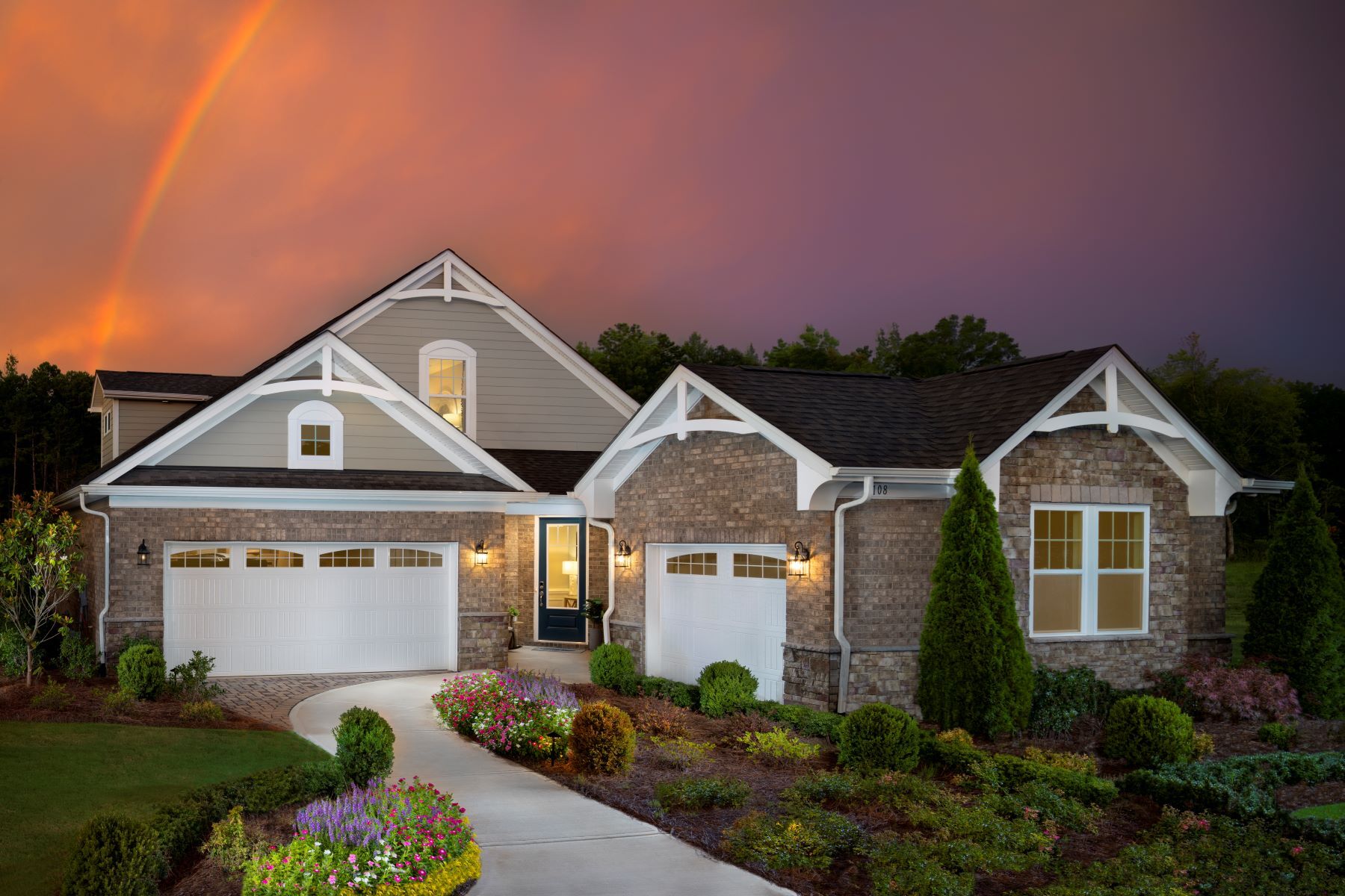 Photo representation of the Martin plan. Colors, finishes and options will vary.