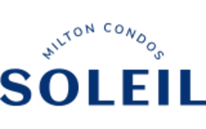 Soleil Condos Logo: Text Milton Condos Soleil.