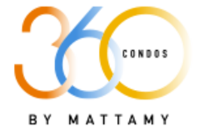 360 Condos Logo: Text 360 Condos by Mattamy.