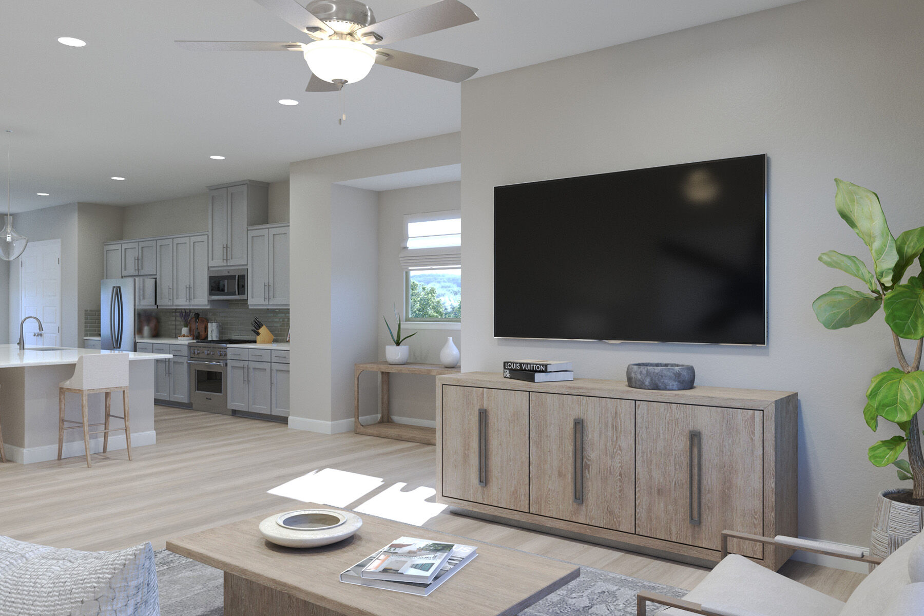 Photo representation of the Marley plan. Colors, finishes and options will vary.