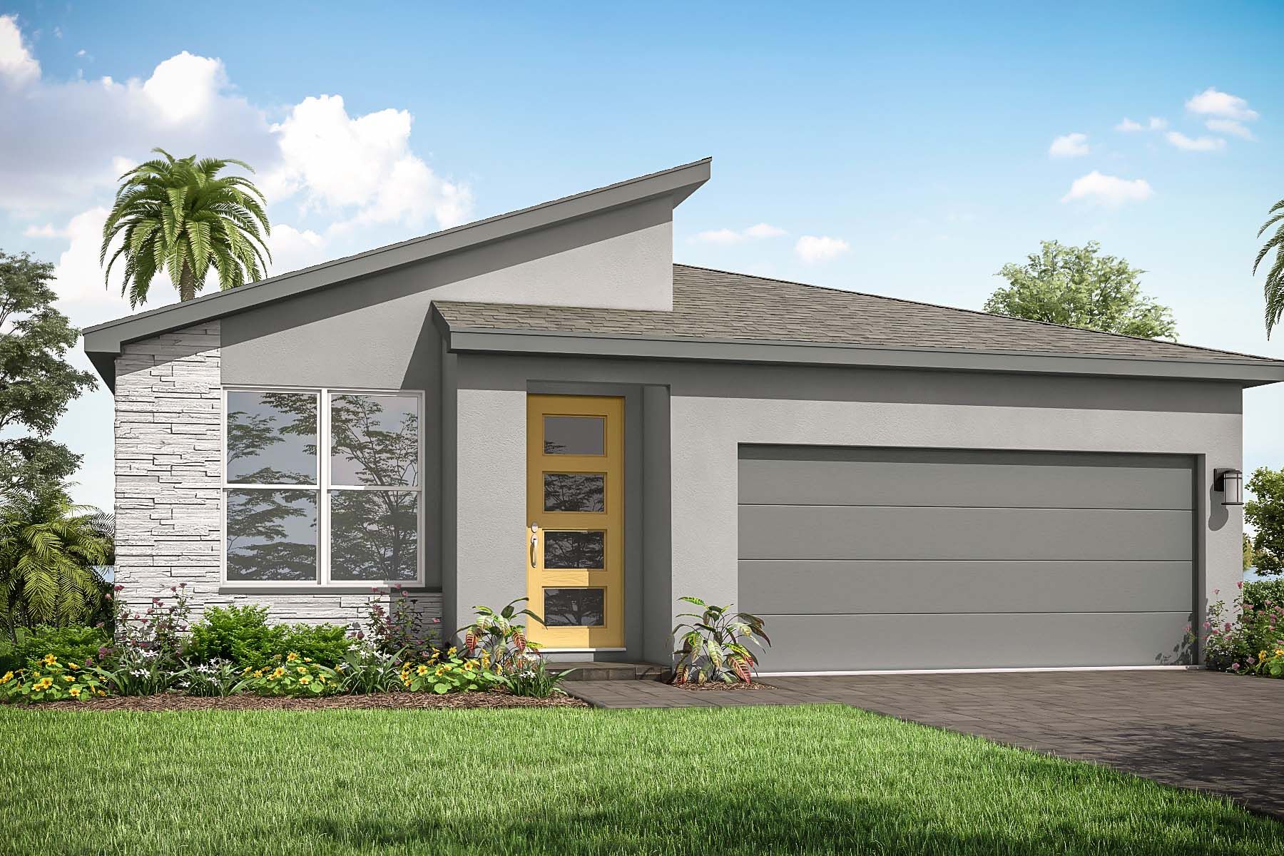 Elevation Front Briar Contemporary Manderlie