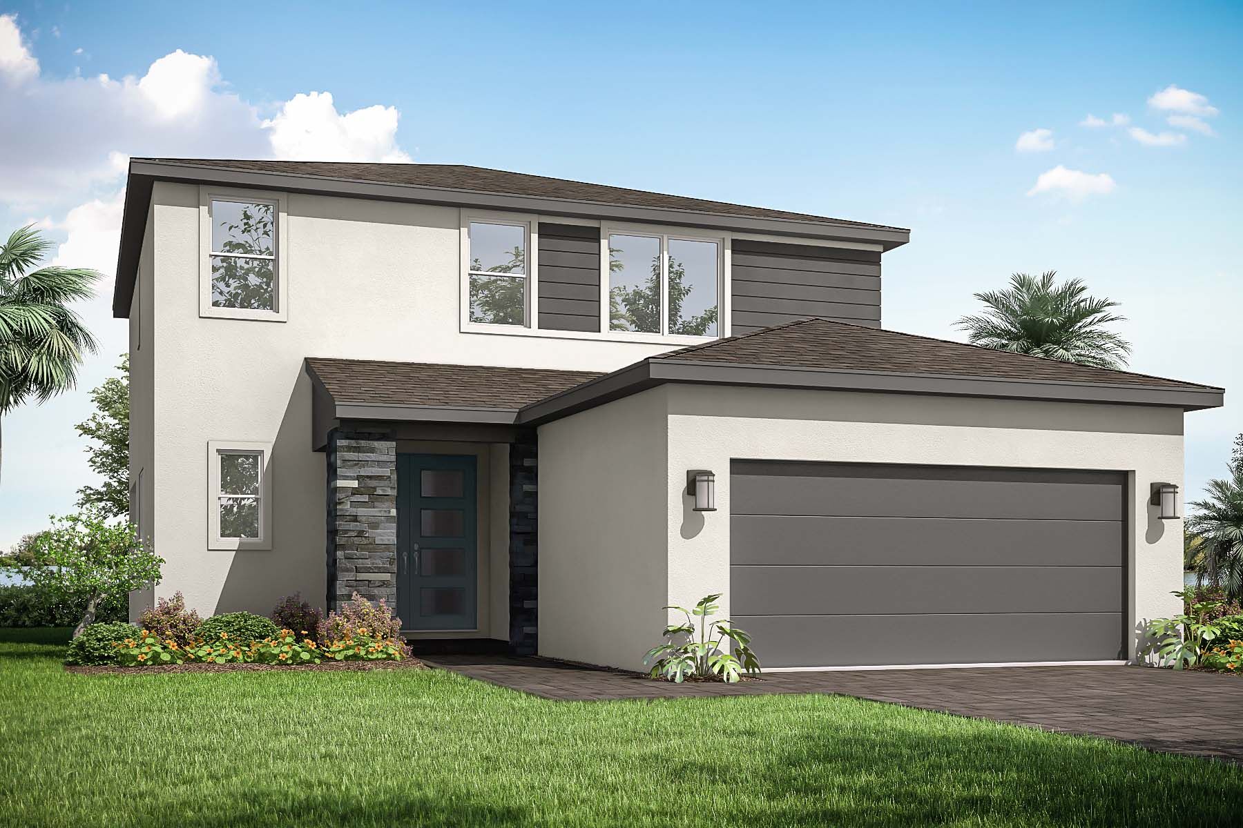 Elevation Front Yarrow Contemporary
