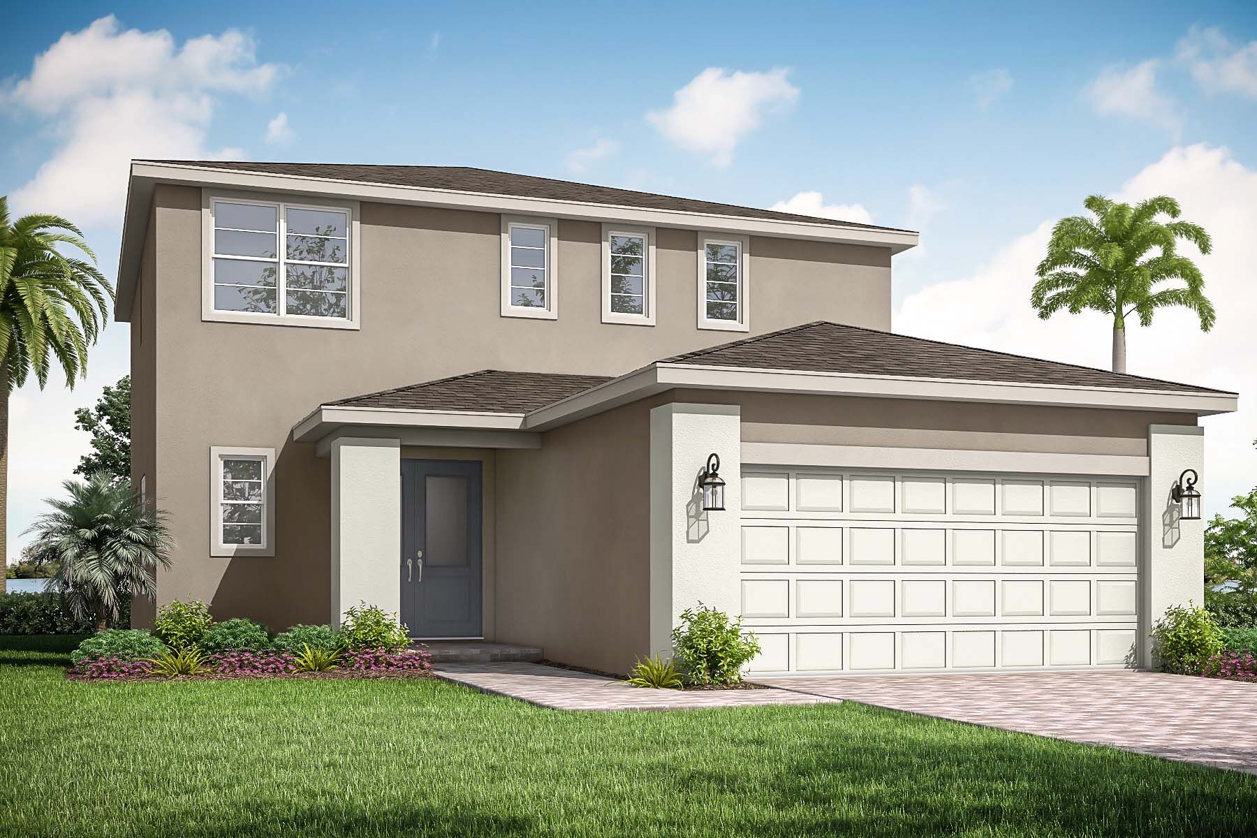 Elevation Front Yarrow Transitional