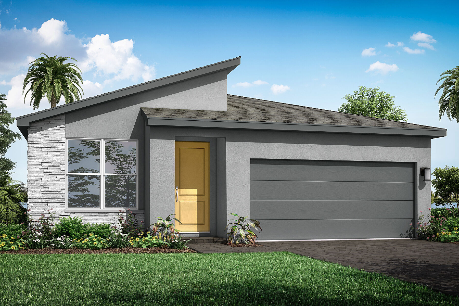 Briar Contemporary Elevation