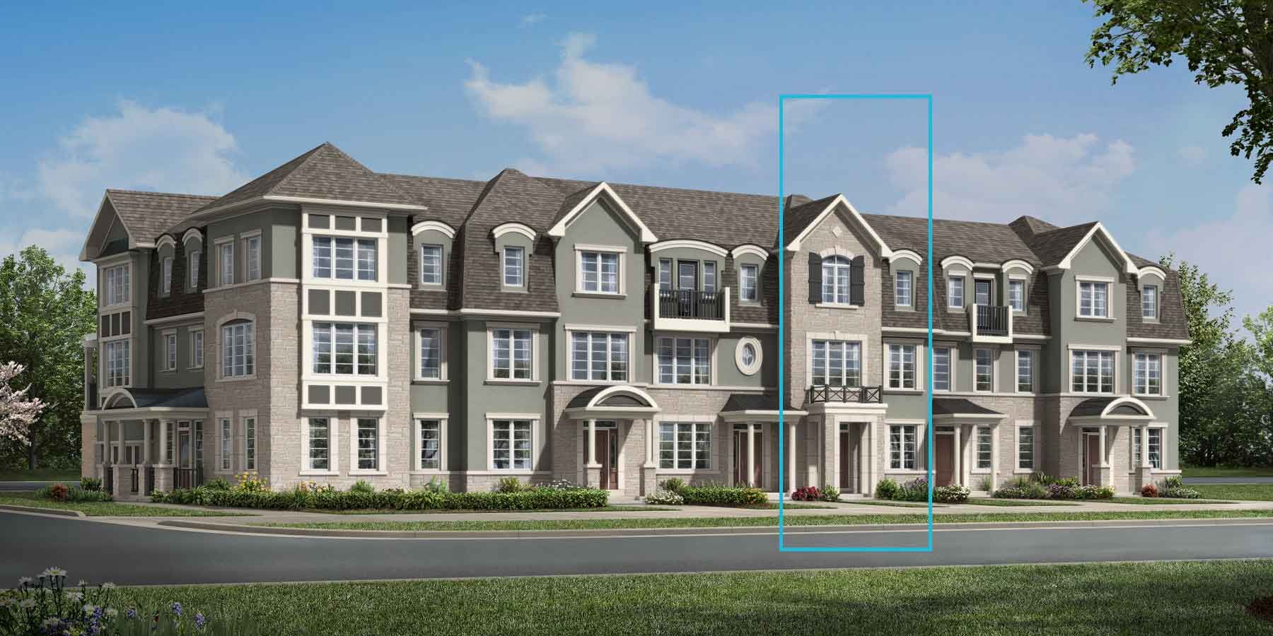  Town Homes with window