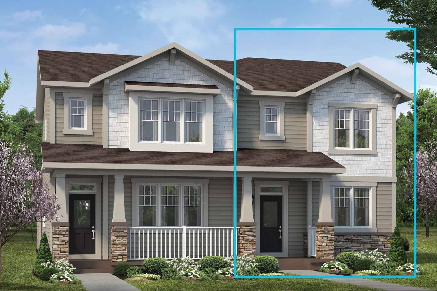 Palliser Craftsman Elevation Rendering