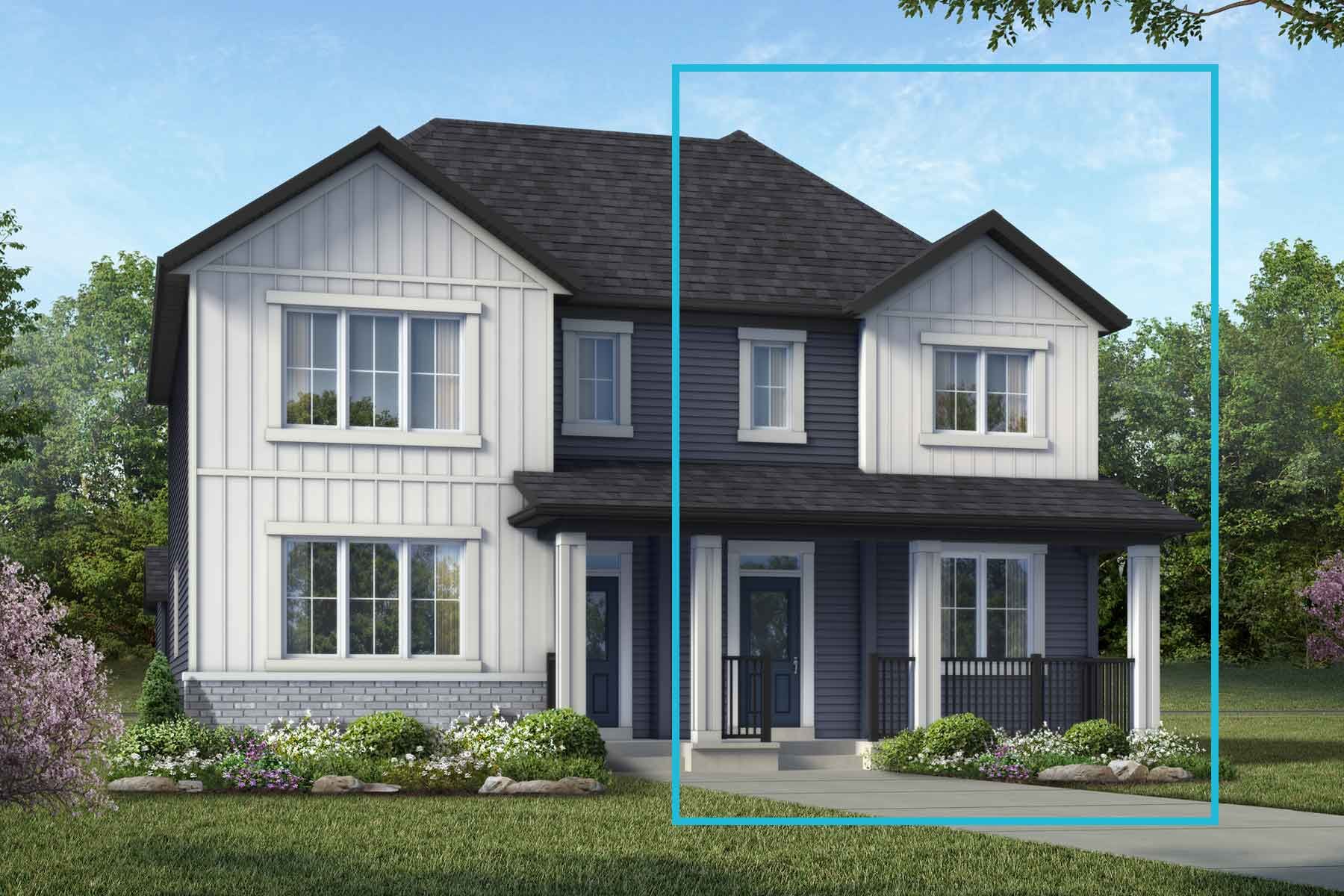 Palliser Farmhouse Elevation Rendering