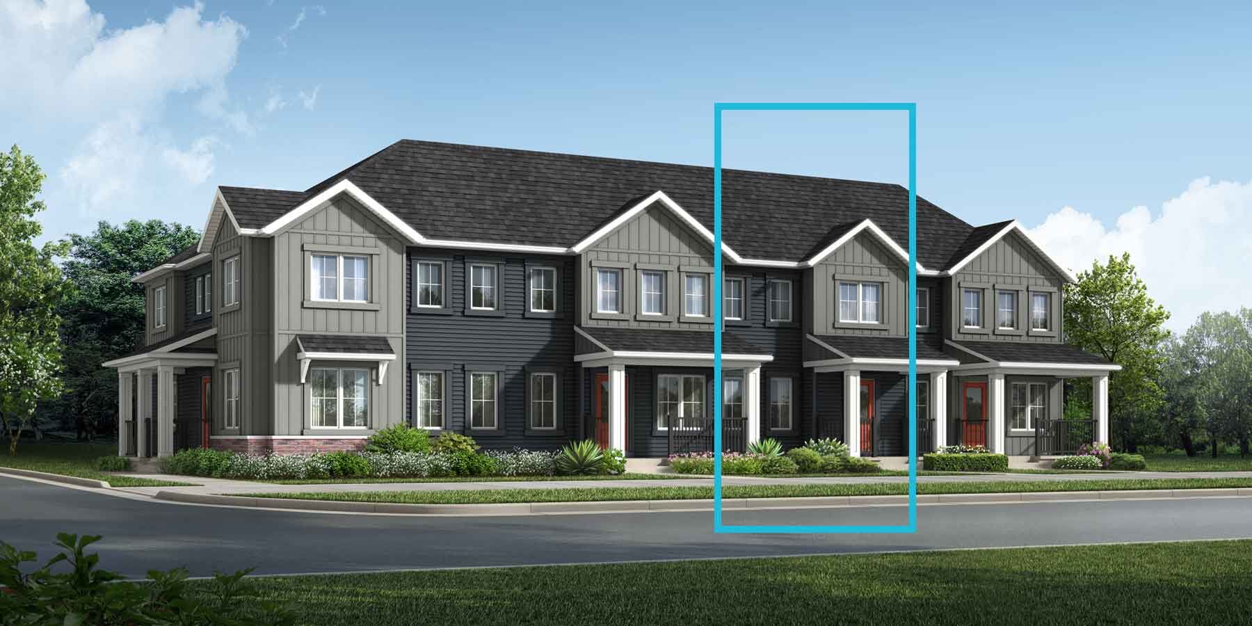 Fisher Farmhouse Elevation Rendering