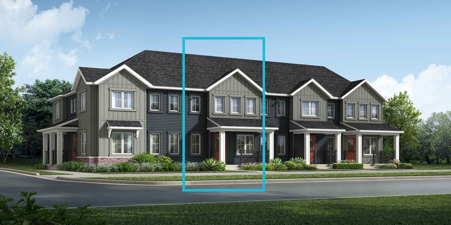Brooke Farmhouse Elevation Rendering