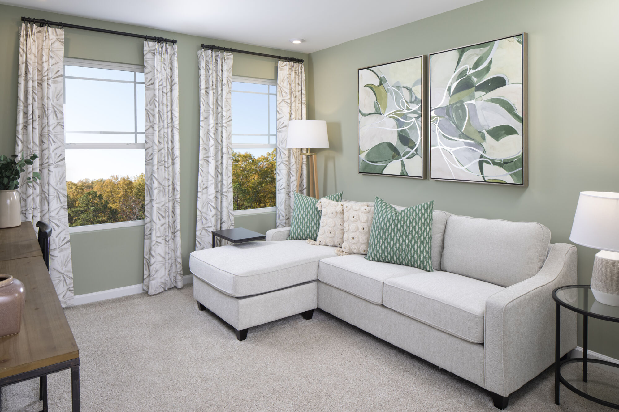 Photo representation of the Briana plan. Colors, finishes and options will vary.