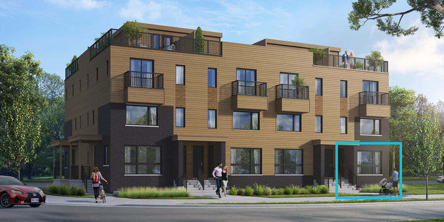  Town Homes with window