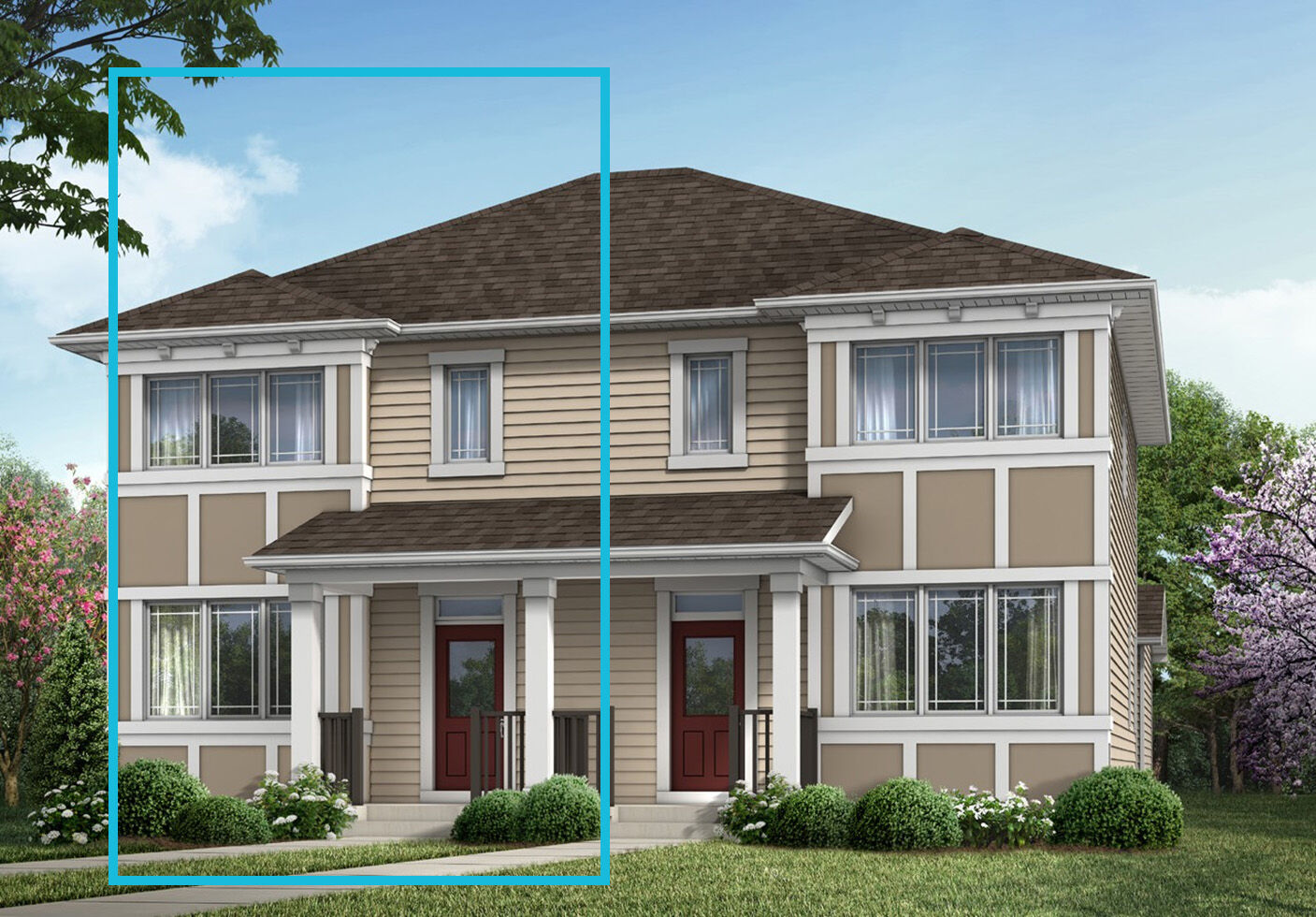 Palliser Prairie Elevation Rendering