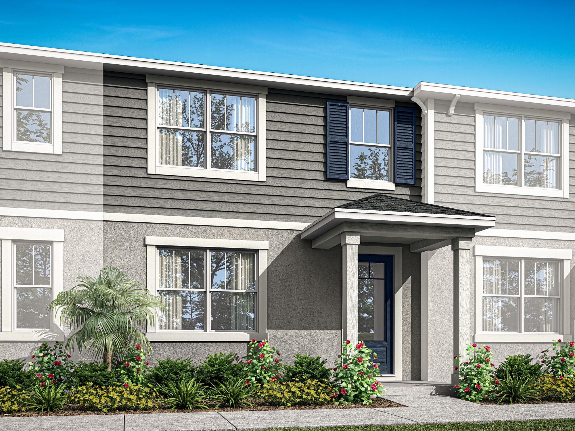 Exterior rendering