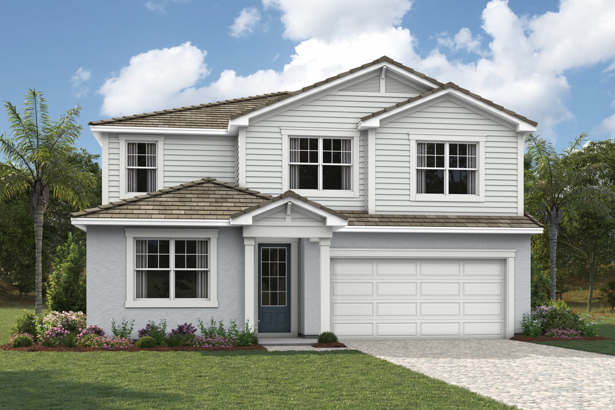 Home elevation rendering