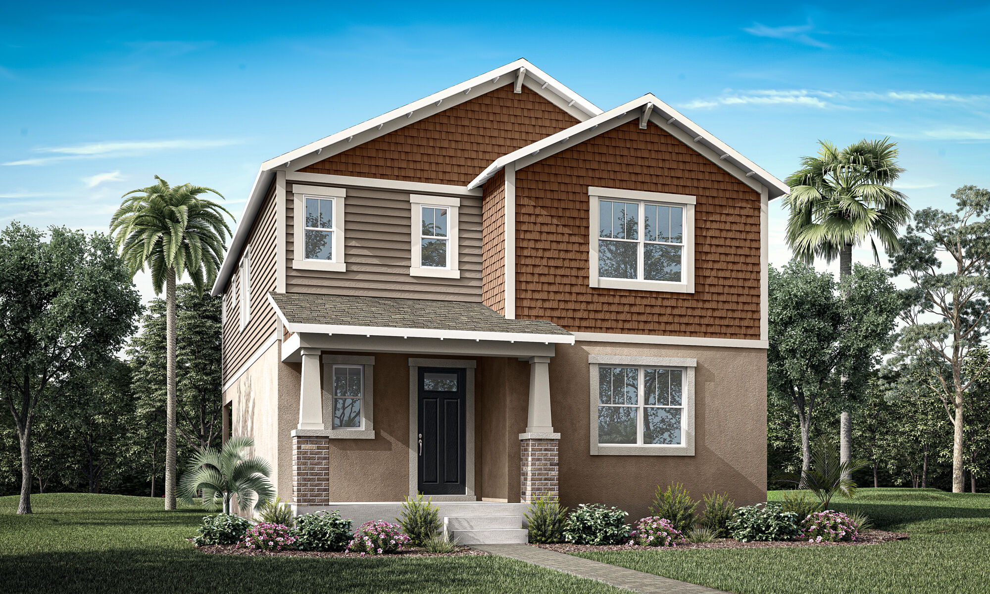  Elevation Front with door and window