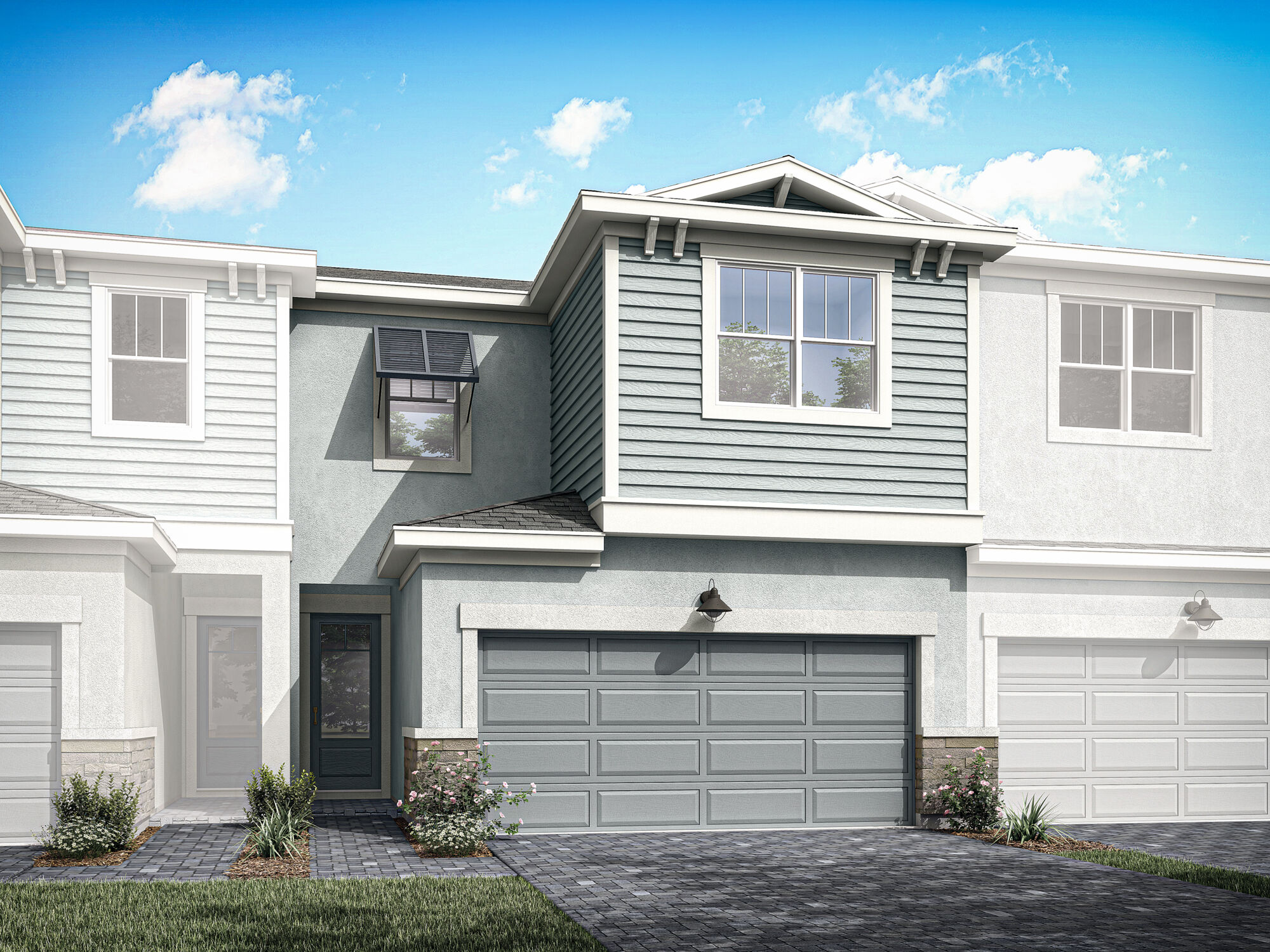 Avila - Aqua Exterior Rendering