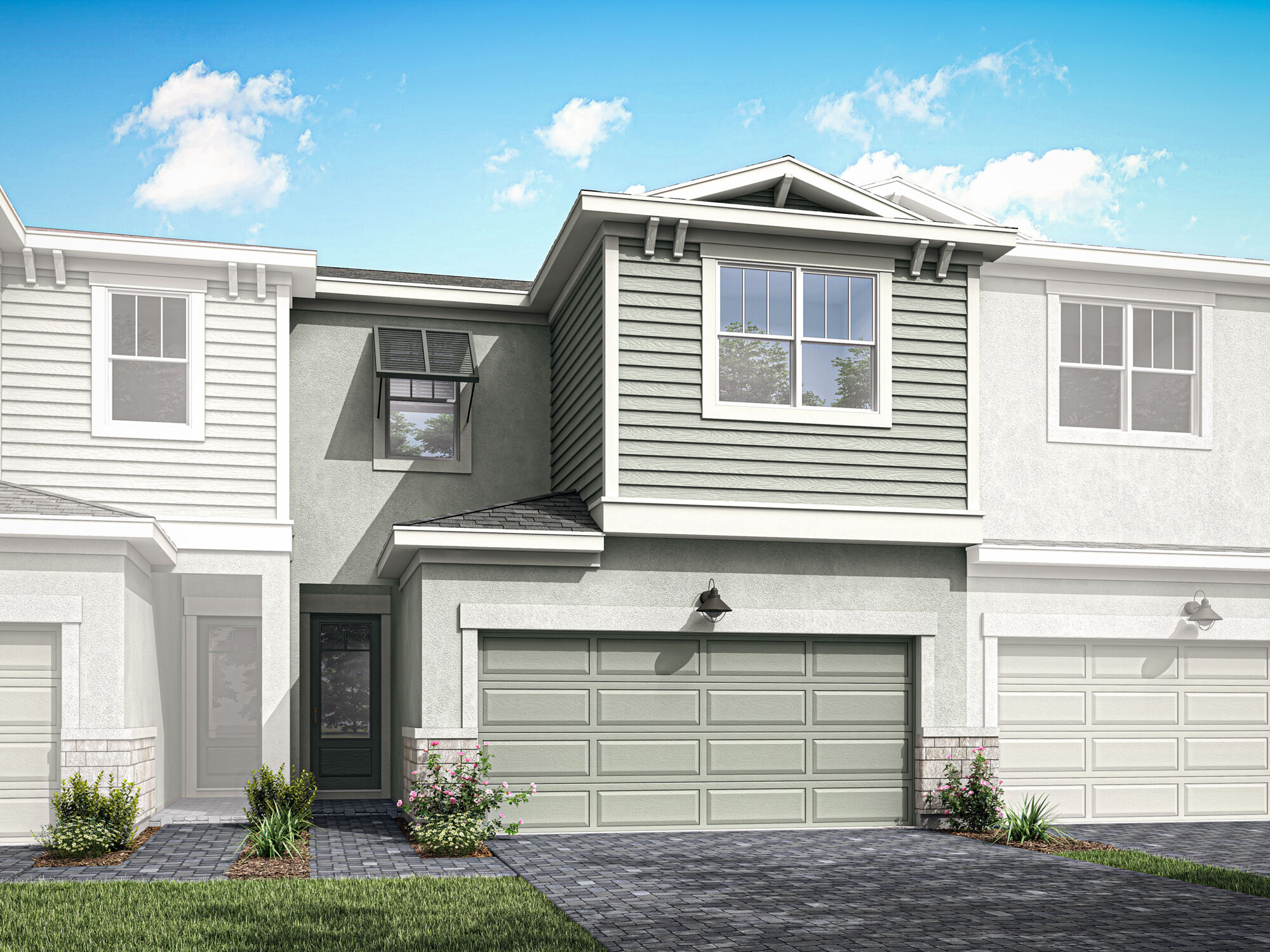 Aqua Exterior Rendering