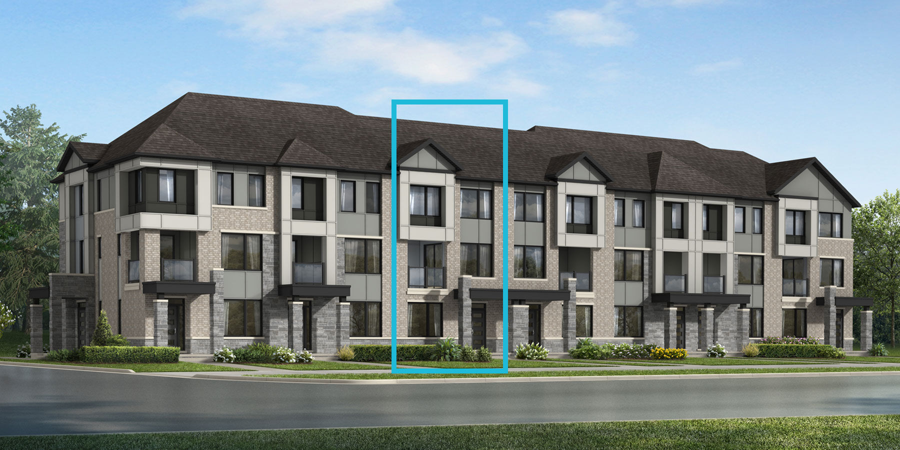  Town Homes with window
