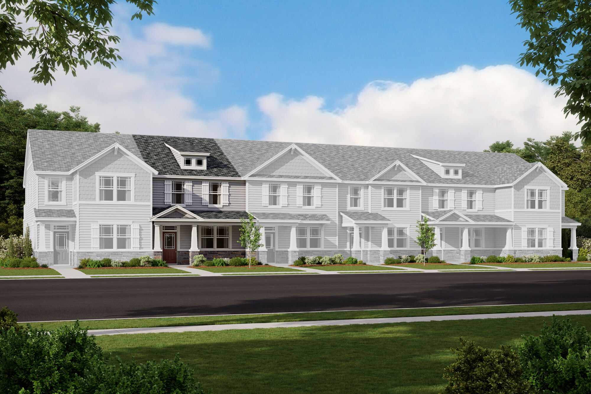  Town Homes with window